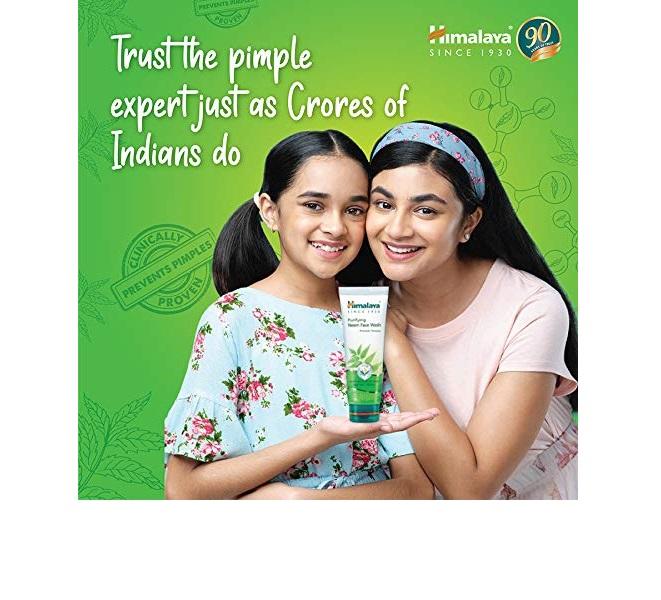 Washing Gel: Herbals Purifying Neem Face Wash, 50ml, Himalaya