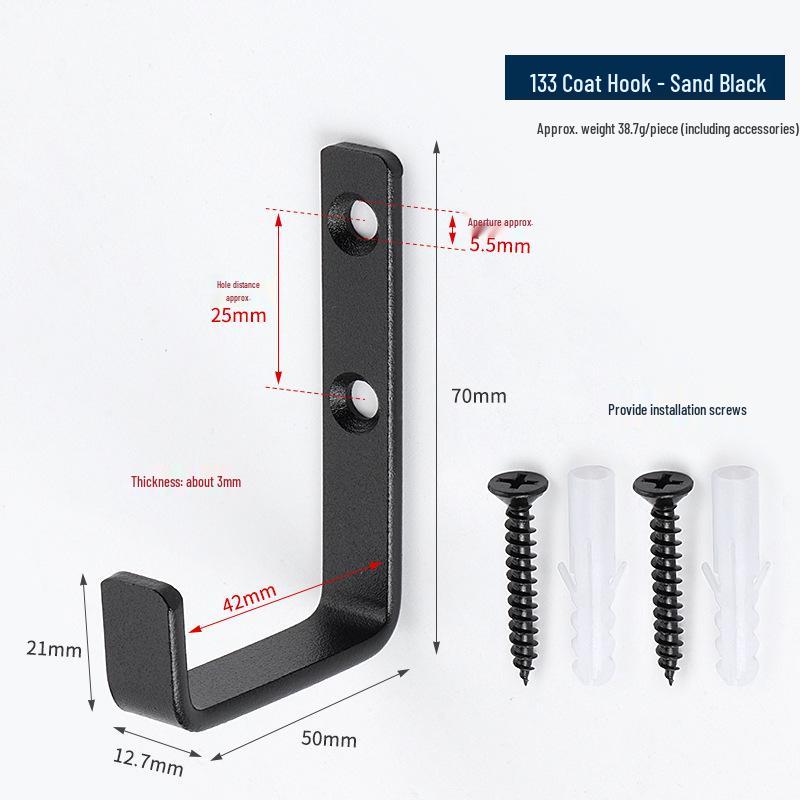 Wall-Mounted Surfboard, Bodyboard & Skateboard Metal Hanger Bracket