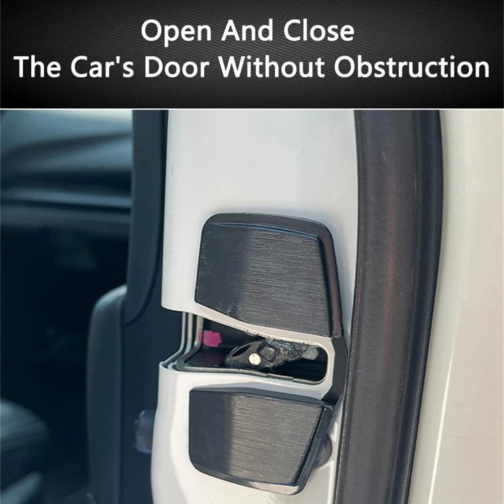 4 Set Car Door Lock Buckle Cover For Subaru BRZ XV Forester Legacy Outback WRX