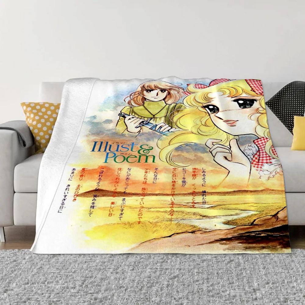 Candy Candy Throw Blanket Sofa Winter Home Interior Fluffy Soft Blankets King Size Knitted Plaid Microfiber Bedding Beach Towel