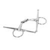 135mm Horse Mouth Bit Stainless Steel Horse Cheek Snaffle for Cultivation Outdoor Gift