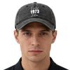 Unisex Fashionable and Versatile Printed 1973 Baseball Cap Outdoor Lightweight Trucker Baseball Cap Suitable for Outdoor