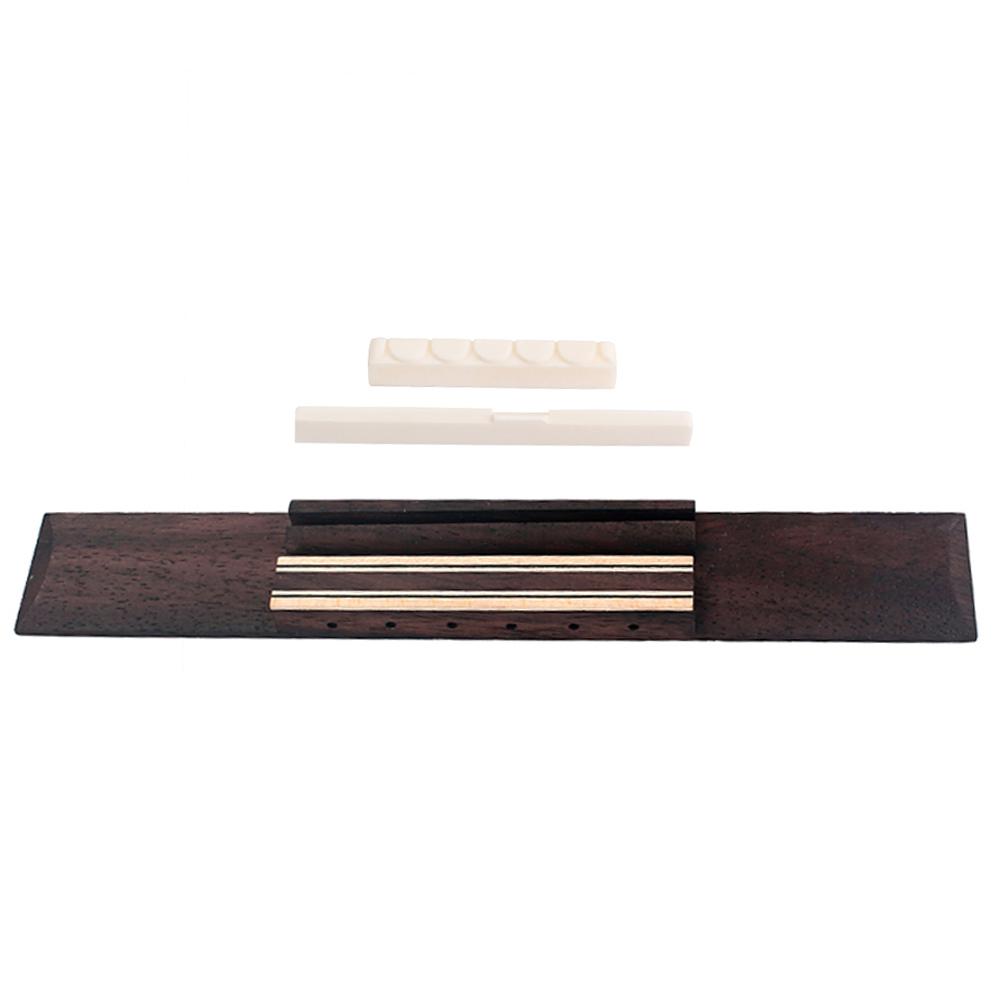 Rosewood Guitar Bridge Lightweight Classic Guitar Parts Replacement Upper and Lower Guitar String Nuts  for Guitar Lovers