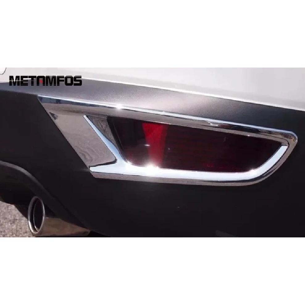 Für Mazda CX3 CX-3 2014- 2024 2025 Chrom Nebelschlussleuchte Lampenabdeckung Zierleiste Nebelscheinwerfer Rahmen Schutz Zubehör Auto Styling