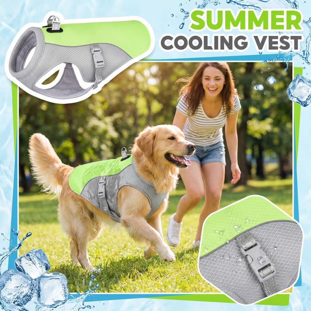 Heat  Breathability Heat Dissipation Dogs And Cats Back And Chest Strap