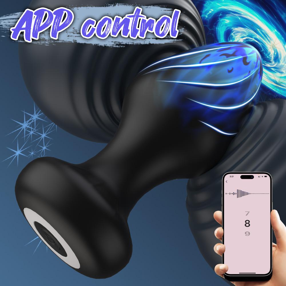 APP Control Anal Vibrator Butt Plug Sex Toys for Women Men Wireless Prostate Massager Stimulator Female Masturbation Adults Gay