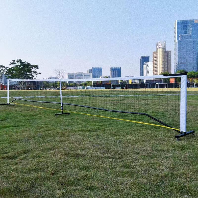 WEZHO Portable Tennis Net System with Wheels