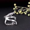 Handmade Silver Arthritis Ring – Long Adjustable Splint for Thumb & Finger, Daily Wear Support Jewelry for Relief