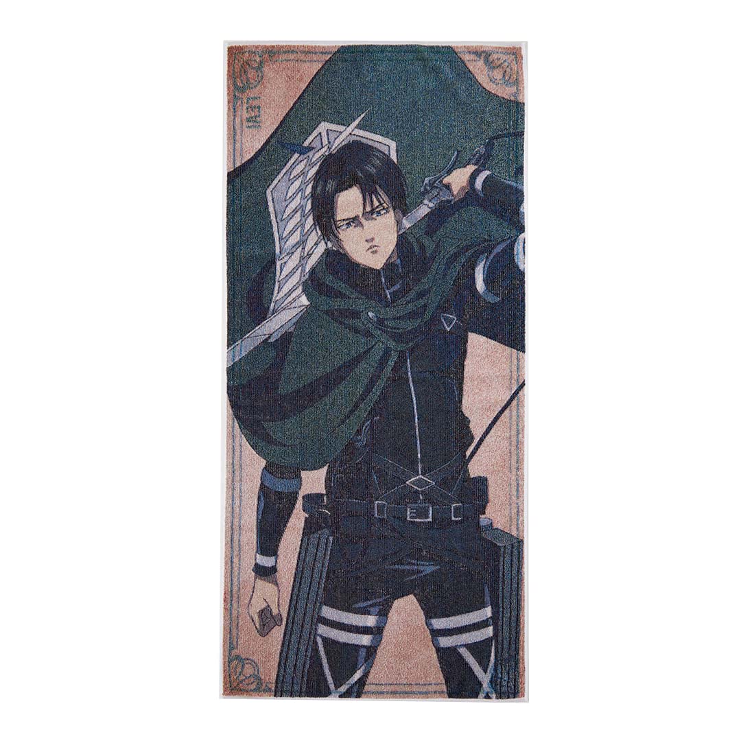 

Attack on Titan П ятиколірний рушник Levi Cotton 120 см x 60 см