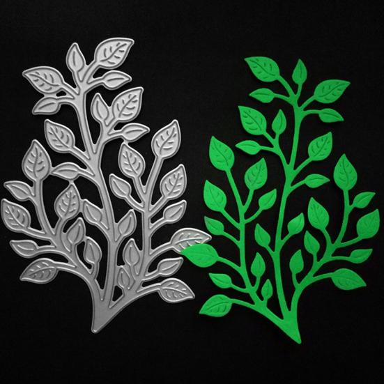 Baumzweig Blätter Metall Stanzschablone für DIY Scrapbooking Papierbasteln