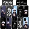 Phone Case for Samsung Galaxy S25 S24 S23 iPhone 16 15 Xiaomi Redmi Note 14 13 12 16E X 11 Pro Max Moto Huawei Comics Jujutsu Kaisen Gojo Satoru Cover