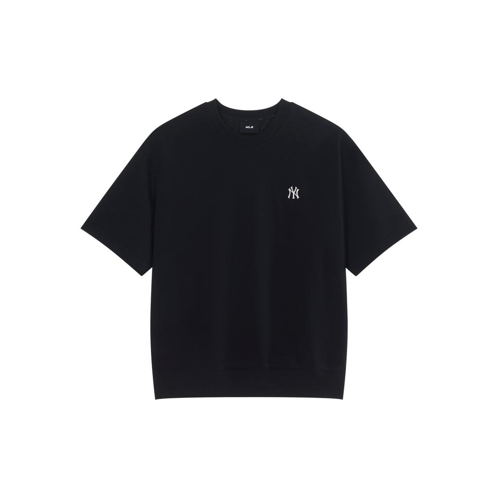 New MLB Set-in Sleeve T-Shirt Unisex Black 3ARSB1243-50BKS