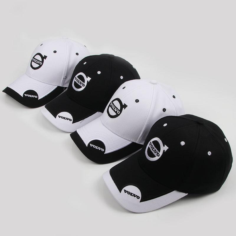 Für Volvo Logo Outdoor Sommer Sportmütze Stickerei Baseballkappen Frühling und Herbst Outdoor Verstellbare Freizeitkappe Sonnenschutzmütze