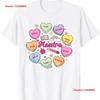 Maestra Valentines Day Spanish Teacher Conversation Hearts T Shirt Vintage Washed Breathable Designer Clothes Comfortable