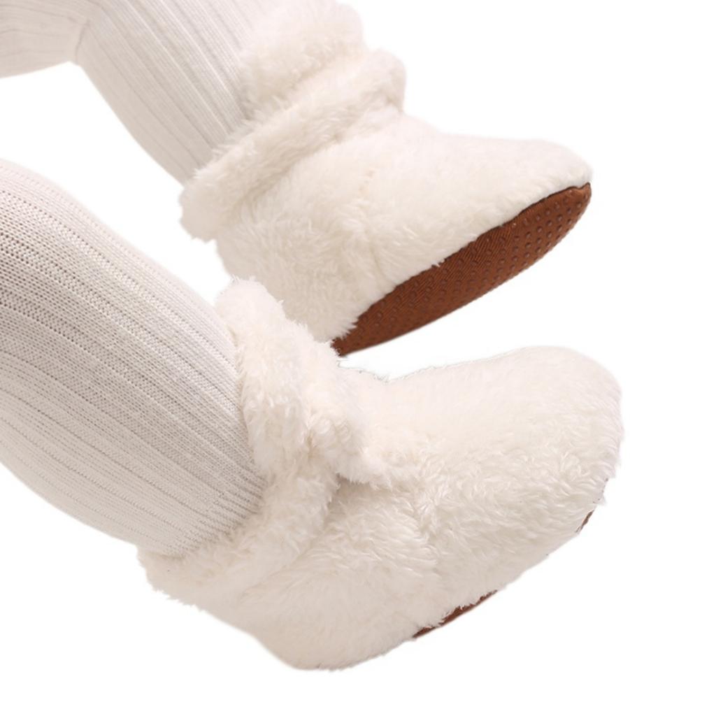 Baby Booties Color Casual Non- Thick and Warm for Infant and Toddler