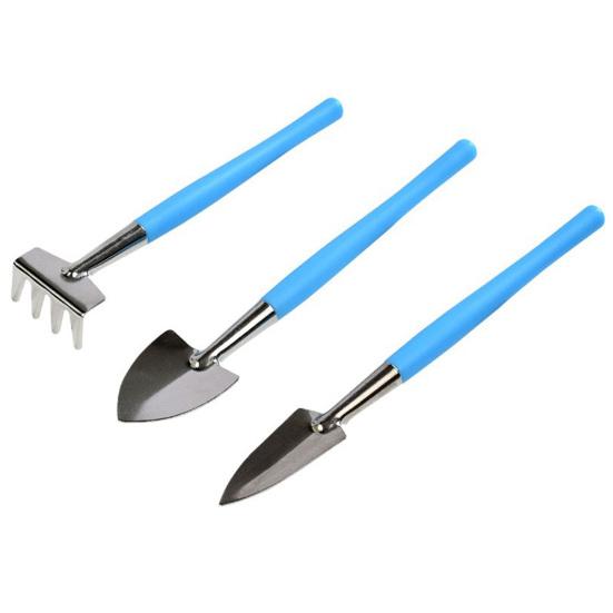 3 Stück Praktisches Hocheffizientes Kompaktes Pflanzspaten-Set Mini Gartenpflanzenwerkzeug Gartengeräte