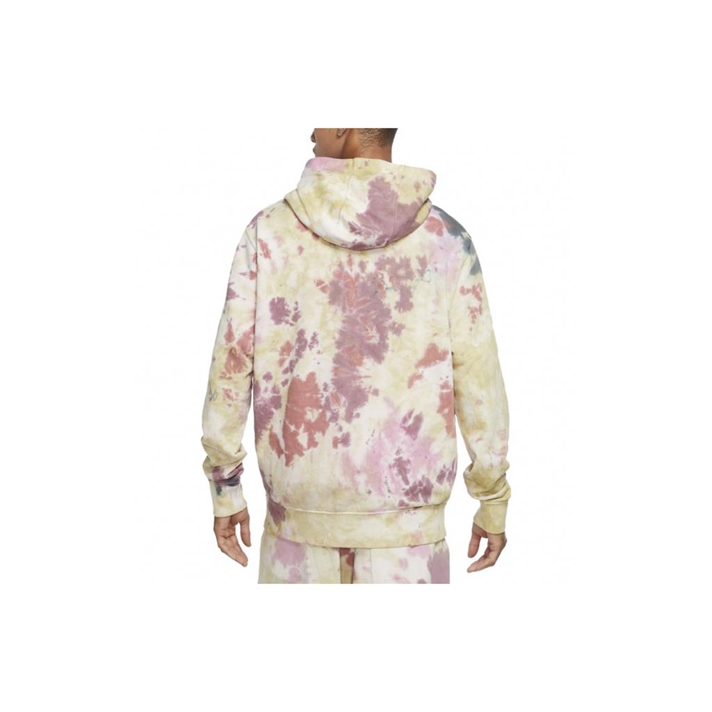 Nike Tie-Dye Loose Hoodie With Small Front Logo Men Hoodie Multicolor CU4345-638