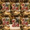 Acrylic Goat Pendant Shining Animal Hanging Decoration Zodiac Goat Souvenir  Holiday Party Decor
