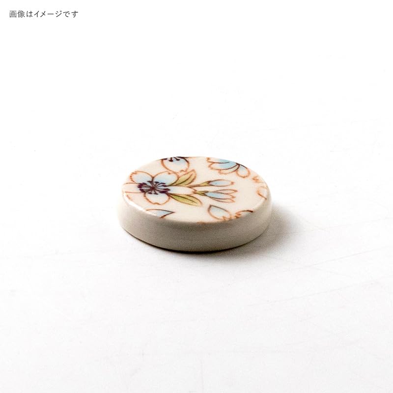 Minoru Pottery Chopstick Rest, Warm, Sakura Roman, Blue