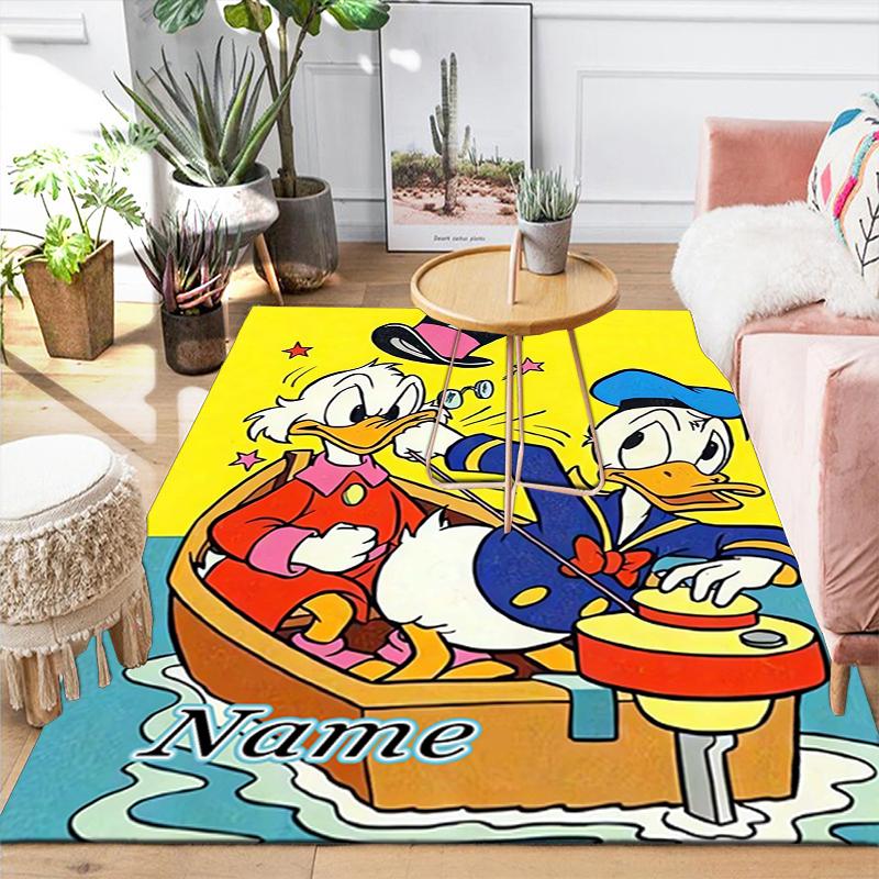 Custom 1Pc Duck Adventures Flight Fun Rug Office Carpet Indoor Outdoor Entrance Doormat Nonslip Soft And Comfortable Living Room D91639