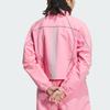 Adidas Piping Jacket Loose Fit Sports Casual Lapel Zip Long Sleeve Jacket Women Jackets Light-Pink JJ3780