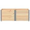 VidaXL Colliers de palette 3 pcs 150x100 cm bois de pin solide 3295382