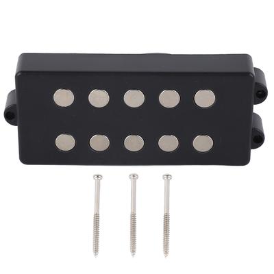 5 String Bass Pickup Metal Clear Sound Professional Double Coil Pickup Bass Supplies
