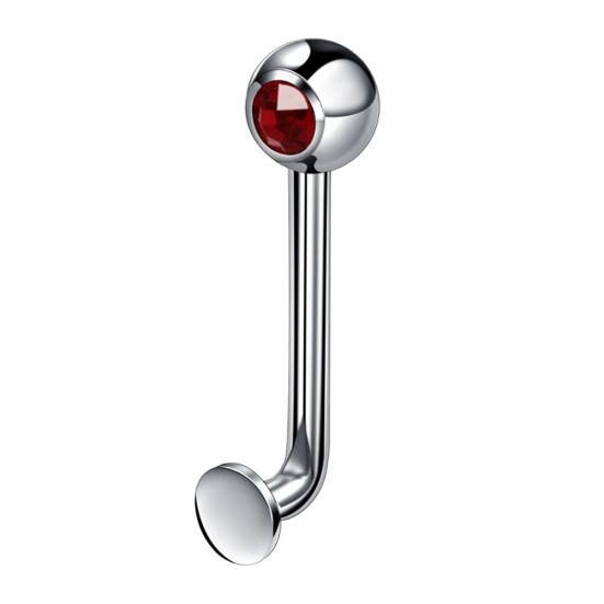 1Pc Steel Fashion Stainless Ring Genital Vertical Barbell Body Piercing Jewelry Gift