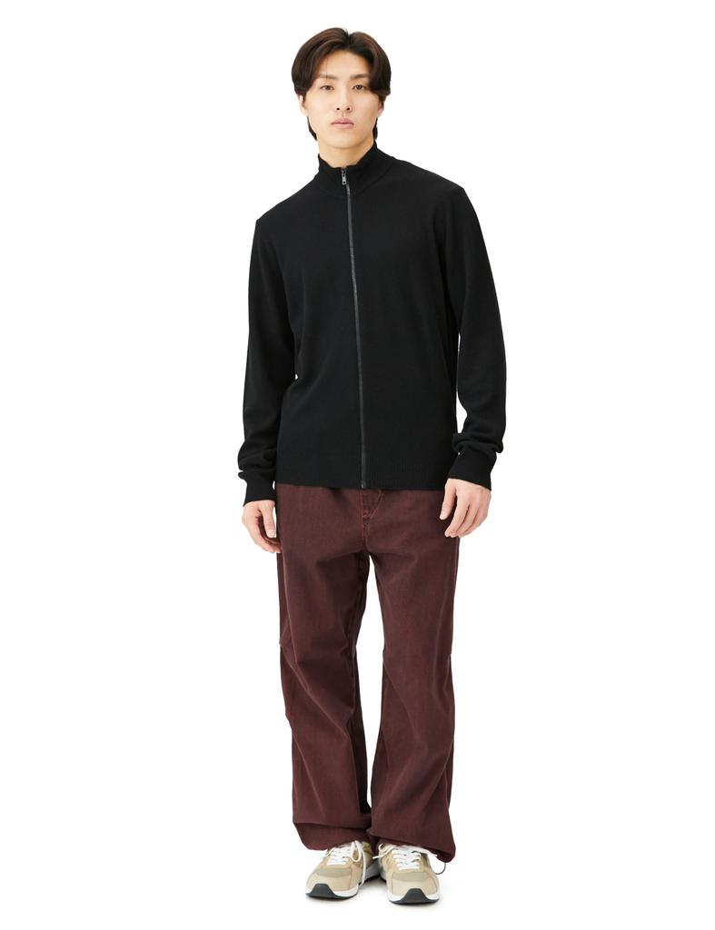 KNITWEAR L Black A13799RJHAR 9XX [Diesel] Men's K-KINOZIP-OUT