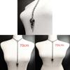 Gothic Style Necklace With Crow Head Pendant And Open Oring For Women Fashion Accessory