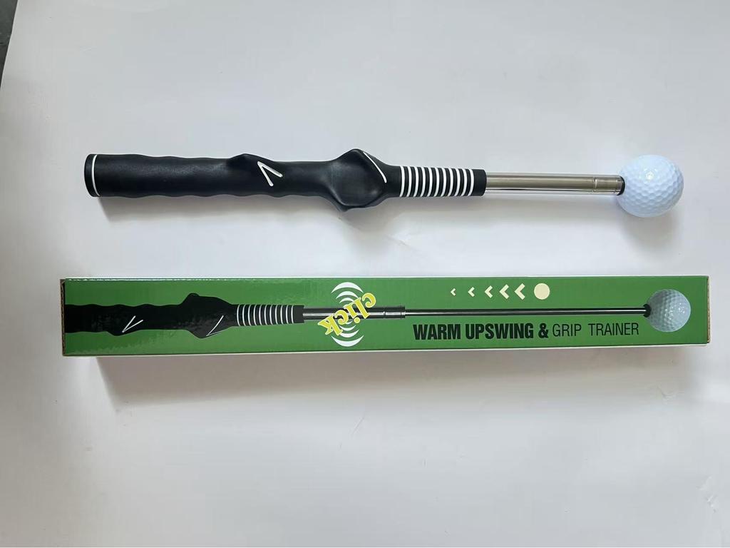 Left-Handed Telescopic Golf Swing Trainer for Beginners