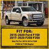 Carbon Fiber Steering Wheel Cover Trim For 2016 2015 2017 2018- Ford F150