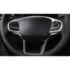 Steering Wheel Switch Button Trim For Ford Explorer - Matte Silver