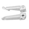 2pcs Front Footrest Metal Motorcycle Foot Pedal Replacement for Ninja ZX10R Z1000 ZX636 Z1000SX