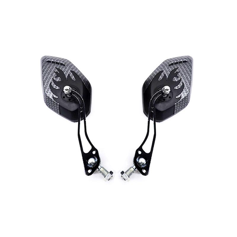 1 Pair Motorcycle Rear View Side Mirrors Auxiliary Rearview Mirror Universal Modified Parts For Scooter
