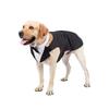 Black/Stripes Dog Tuxedo Costume Two Pieces Dog Formal Shirt Dog Wedding Costume  Wedding Occasion