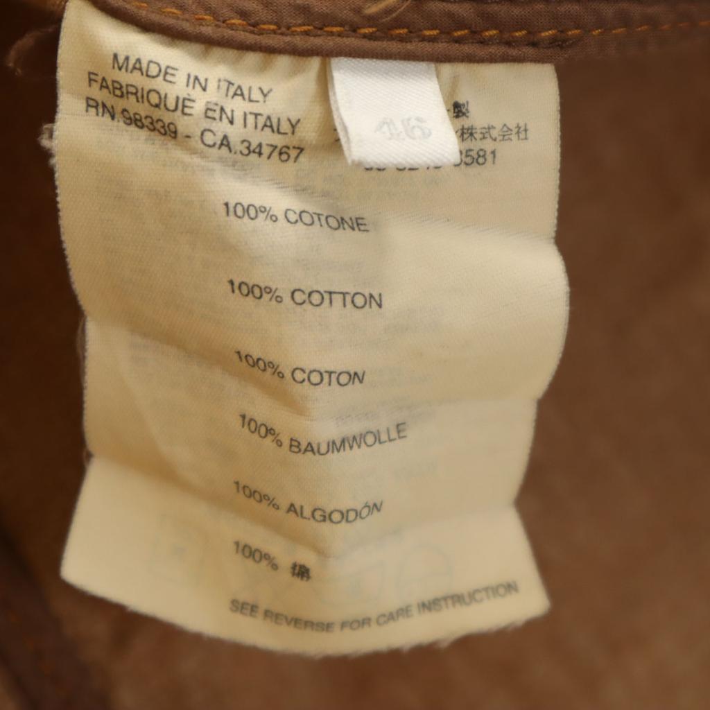 MIUMIU Made In Italy Tailored Jacket 46 Beige Men's Used