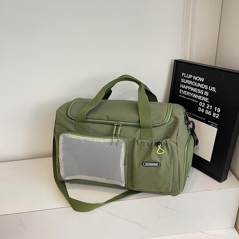 Reise-Fitness-Tasche mit großem Fassungsvermögen, wasserdichte, tragbare Sport-Duffel-Tasche für Herren, Handtasche für kurze Trainingsstrecken