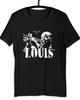 Louis Armstrong Artwork Black Unisex T-shirt Unisex T-Shirt