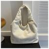 Fashion Personalized Large-capacity Tote Bag Women's New Casual Corduroy Handbag Versatile Shoulder Underarm Women's Bag