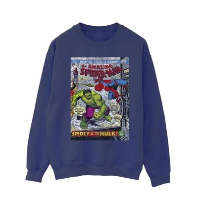 Mens Spider-Man VS Hulk Cover Sweatshirt