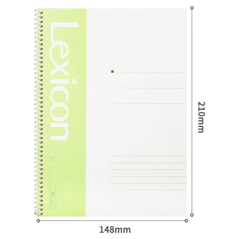 Deli 7681 A5 Spiral Notebook