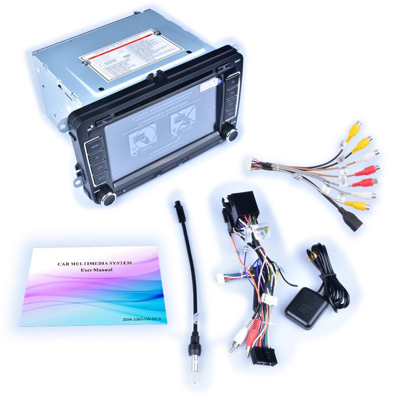 7" Car Radio Media Player GPS Backup Camera Multimedia MP5 DVD