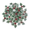 Ornaments Fake Fruit Plant Christmas Decorations Handcraft Accessories Artificial Leaf Berry