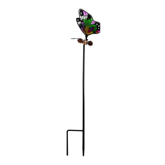 Colorful Butterfly Garden Stake Outdoor Butterfly Ornament Glow in The Dark Butterfly Yard Art