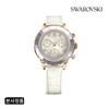 Relógio Octea Chrono Rose Gold Branco Couro 5671150
