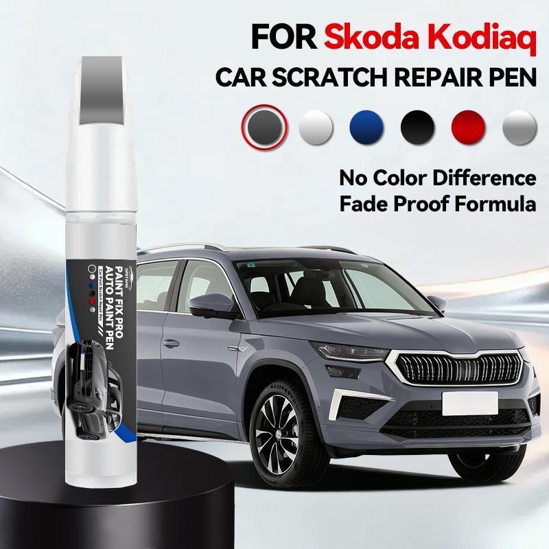 For Skoda Kodiaq 2016-2025 NS Paint Repair Pen Touch Up Scratch Remover DIY Auto Accessories Black White Red Orange Silver Blue