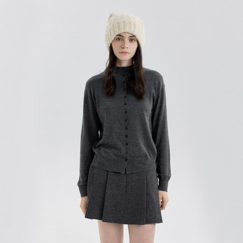 Personality cute cat ear solid color pullover knitted wool cold hat thickened warm autumn and winter hat schoolgirl
