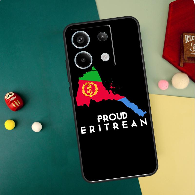 Eritrean Flag Case For Xiaomi Redmi Note 13 14 12 11 10 15 Pro Plus Redmi 13 15 14C 13C 15C 10C 12C Funda