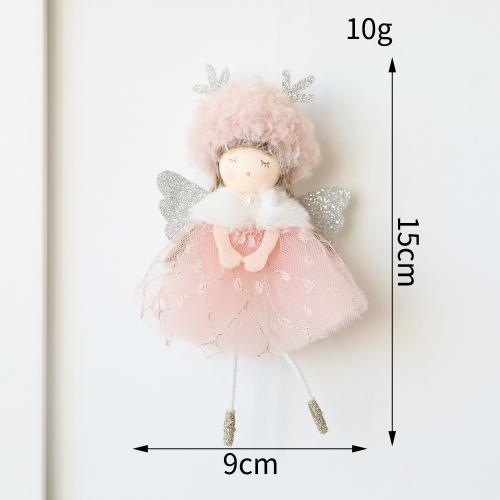 2024 Navidad Christmas Angel Dolls Xmas Tree Pendant Ornaments 2025 New Year Gifts Christmas Decoration for Home Natal Noel Deco